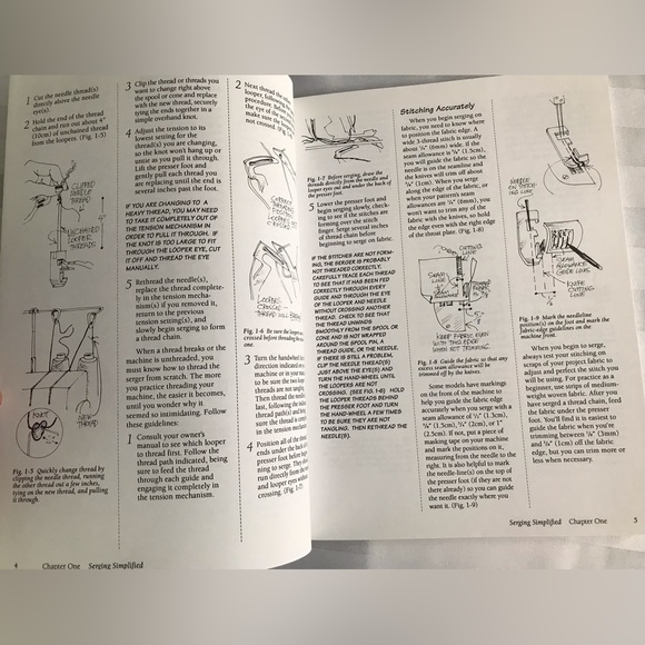 Serge A Simple Project, a softcover instructional project book for sergers - Picture 8 of 10
